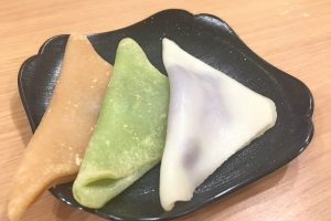 京都タワーサンドの『おたべ』で手作り八つ橋体験