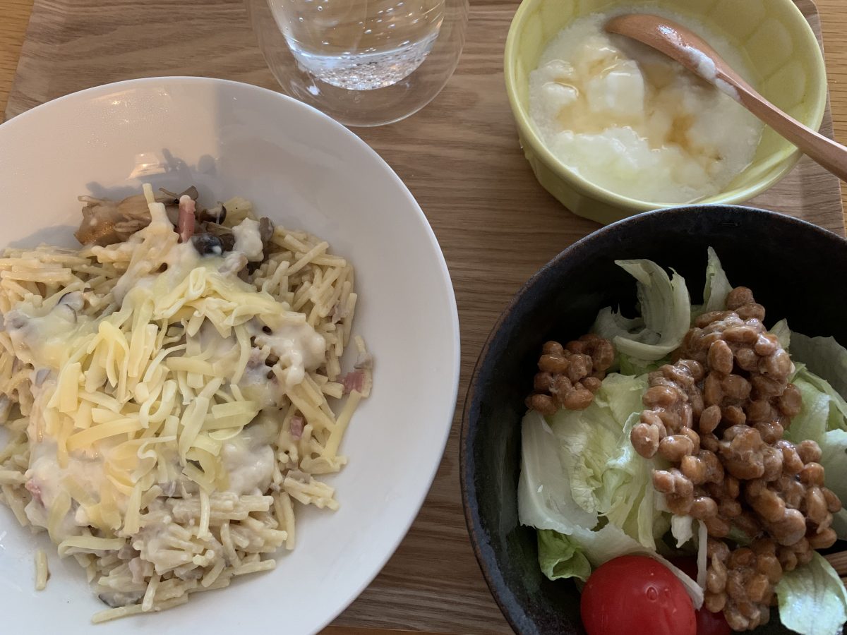 クリームパスタ