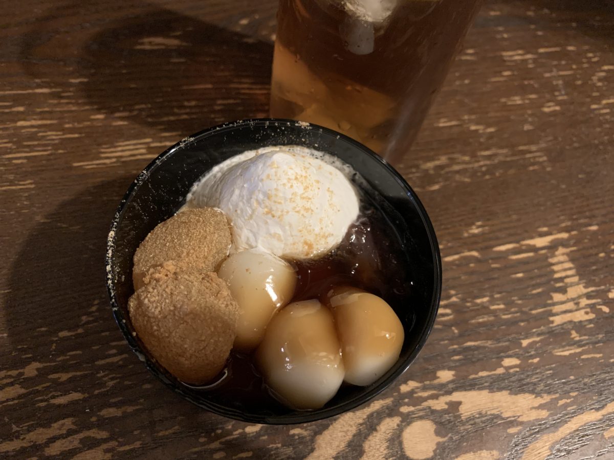 わらび餅&みたらしパフェ