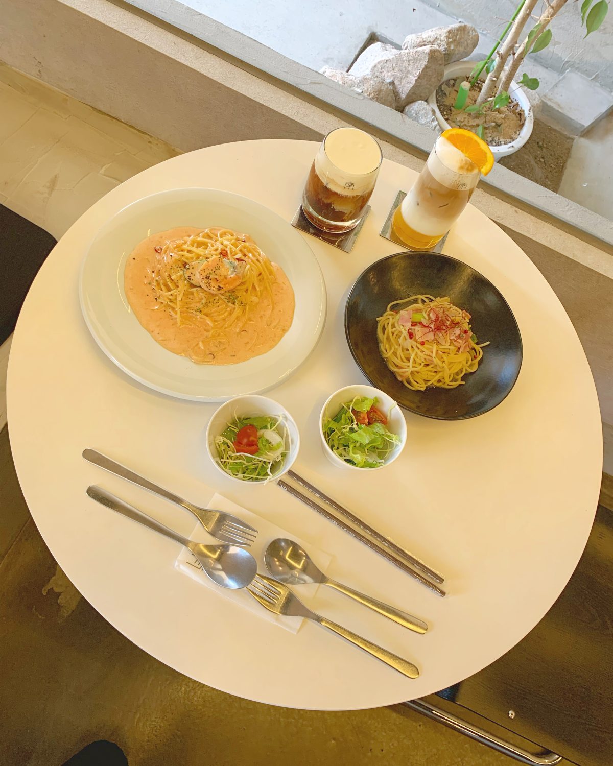 北加賀屋の韓国風カフェ『NAMS』でランチ