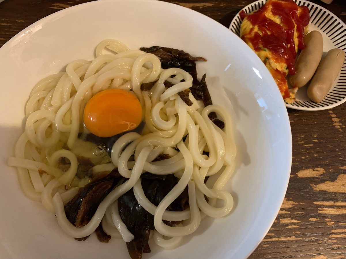 茎わかめうどん
