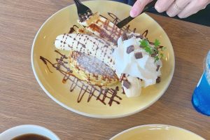 海遊館近くのカフェでパンケーキ♡『マザームーンカフェ』