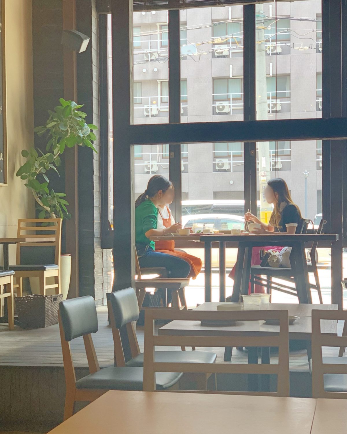 サラダバーが嬉しい♡『CAFE CHARBON』でランチ@四ツ橋