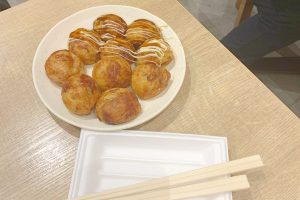 梅田LUCUAバルチカ地下2階に『あべのたこ焼きやまちゃん』を発見♡