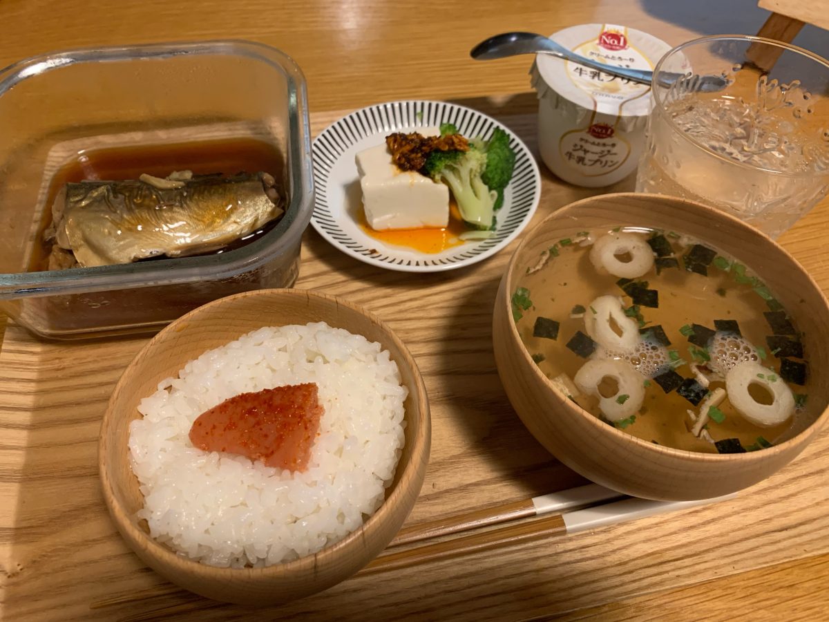さばの煮込み定食