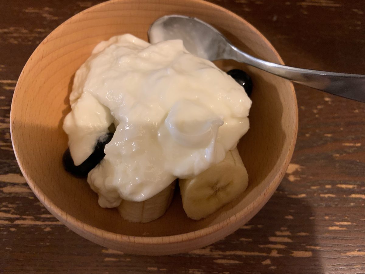 バナナヨーグルト